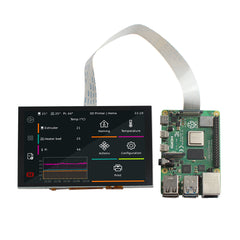 Raspberry Pi 5 inch DSI Touch Screen MIPI LCD V1.1 5 Inch LCD Touch Screen 800 X 480 DSI Display IPS Working With Raspberry Pi5/4B/CM4/3B+/3A+/3B/CM3/CM3+/2B/B+/A+