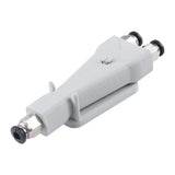 Y Shape Dual Inlet Single Outlet PTFE Filament Splitter Connector for  3D Printer Quick Switch Filament Path Adapter