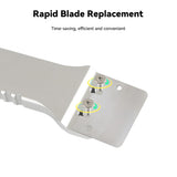 Upgraded Magnetic  Hot Bed Scraper for Bambu Lab 3D Printer with Replaceable SK5 Blade