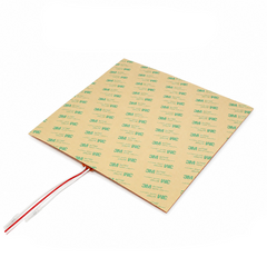 250x250mm Silicone Heater Pad for 3D Printer Heated Bed 220V 450W Fast Heating Heatbed Upgrade with 3M Adhesive Backing
