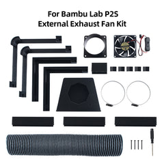 External Exhaust Fan Kit for Bambu Lab P2S 3D Printer