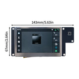 For Flashfroge Adventure 5M Pro Screen 4.3 Inch Touch Screen High-quality Real-time Monitoring of 3D Printing