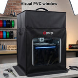 FYSETC 3D Printer Enclosure Dust Cover for Bambulab H2S H2D H2C 3D Printer 57x57x90cm PVC Visual Window Waterproof Sunscreen