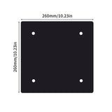 For Anycubic Kobra S1/ S1C Heating Platform Replacement Parts 8mm Aluminum Plate/Steel Sheet/1.5mm Sticker and Silicone Heater