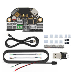 H36 v1.3 Combo High Temperature Resistance Klipper Canbus Tool Board Compatible NEMA14/36mm Motor Onboard TMC2209