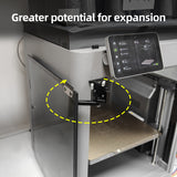 CNC Metal Door Hinge  Kit Support 180°&270° Opening for Bambu Lab P2S 3D Printer Cabinet Door Upgrade