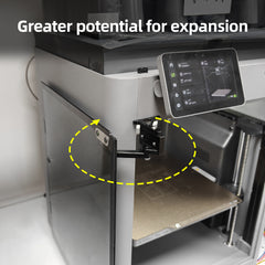 CNC Metal Door Hinge  Kit Support 180°&270° Opening for Bambu Lab P2S 3D Printer Cabinet Door Upgrade