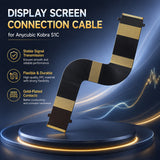 Display Cable for Anycubic Kobra S1C FPC Screen Connection Ribbon High Speed Signal Transmission Flexible Durable Replacement