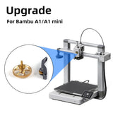 All Metal Hardened Steel Extruder Gear Kit for Bambu Lab A1 A1 Mini