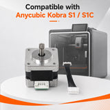 High Precision Extruder Motor for Anycubic Kobra S1 S1C 3D Printer 10 Tooth Gear Low Noise Stable Operation Direct Replacement