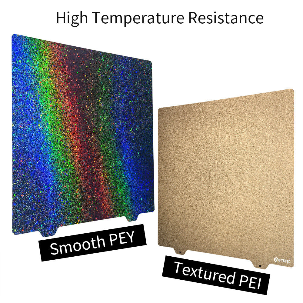 FYSETC Smooth PEY and Textured PEI Build Plate Double side Printing St