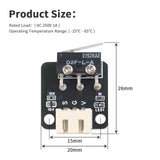 For CR-10 and Ender 3 Series X/Y/Z Axis End Stop Micro Switch 3PINS Control Omron Limit Switches PCB 3D Printer Accessories