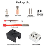 FYSETC Spirte Extruder Heating Block Kit High Temperature Resistant Hotend 3D Printer Parts For Ender-3 S1/Ender3 S1Pro