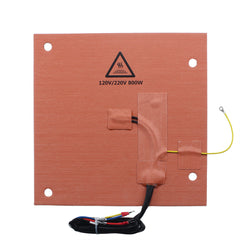 For Creality K1 Max 120V/220V Imported Dual Voltage Silicone Heating Pad 305*301mm 800W Bimetal 157° Bed Heater for K1 MAX