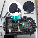 For Creality K2 Plus/Hi Combo Upgraded DLC Nano Coating Hardened Steel Gear High Temperature and Wear Resistance 3D Printer Part