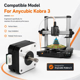 Extruder Stepper Motor for Anycubic Kobra 3 Replacement 42 Stepper Motor Direct Drive Extruder Motor 3D Printer Part