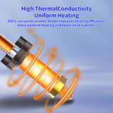 For Creality K2 Plus Ceramic Heating Block Hotend Kit High Temperature Resistance and High Quality with High Flow 0.4mm Nozzle