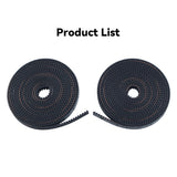 GT2 Timing Belt Kit for Snapmaker U1 XY Axis 3D Printer Rubber Reinforced Core Drive Belt Replacement