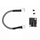 USB Port Assembly for Bambu Lab P2S Replacement USB Interface Module Printer Top Mount USB Connector