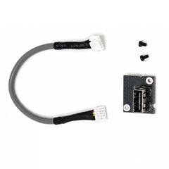 USB Port Assembly for Bambu Lab P2S Replacement USB Interface Module Printer Top Mount USB Connector