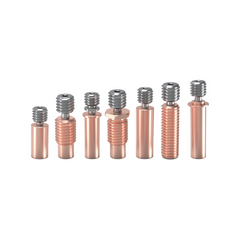 3D Printer Accessories 5 kinds of Bi-Metal Heatbreak Smooth Titanium Alloy Copper Plated Throat: Compatible with E3DV6 MK8 Anycubi Vyperr KobraMax Sidewinde X1 X2 Hotend