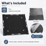 LightGrip Cutting Mat for Bambu Lab A2L H2D H2S H2C 3D Printer Low Tack Surface for Paper Cardstock with Protective Film