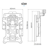 FYSETC CNC Aluminum Alloy TAP kits High temperature resistance And Light Weight TAP Support 5V/24V for Voron