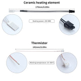For QiDi X plus 3 / X max 3 Upgraded Hotend Kit High Temperature Resistant Printing Stable Support for Fast Printing