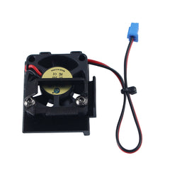 DC 24V Dual Ball Bearing Hotend Cooling Fan for QiDi Plus 4 3D Printer 10000RPM High Airflow Low Noise with Mounting Bracket