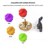 All Metal Hardened Steel Extruder Gear Kit for Bambu Lab A1 A1 Mini