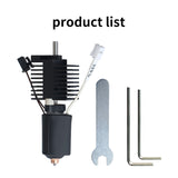 For Creality K2 Plus Ceramic Heating Block Hotend Kit High Temperature Resistance and High Quality with High Flow 0.4mm Nozzle