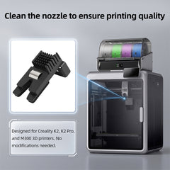 Nozzle Wiper Module for Creality K2 K2 Pro M300 3D Printer