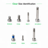 Spare Screws Kit for Creality SPARKX i7 3D Printer 7 Specs 34pcs M3 M2 ST3 Screw Assortment for  Repair Replacement