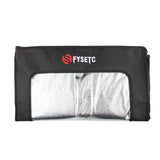 FYSETC 3D Printer Enclosure Dust Cover for Bambulab H2S H2D H2C 3D Printer 57x57x90cm PVC Visual Window Waterproof Sunscreen