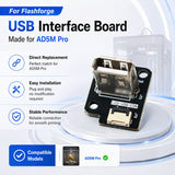 USB Interface Board for Flashforge AD5M Pro 3D Printer USB A Port Replacement Part with Cable