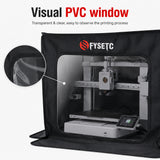 Dust Cover for Bambu Lab A1 3D Printer Full Protection Dustproof Anti Scratch Waterproof Visual PVC Window UV Sunscreen