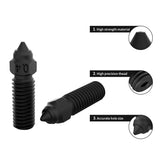 Hardened Steel Nozzle For Creality K1/K1 MAX CR-M4 Nozzle 0.3/0.4/0.6/1.0/1.2mm for K1 FDM 3D Printer Parts Non Stick Filament