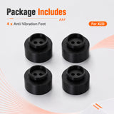 4Pcs Anti Vibration Feet for Bambu Lab X2D 3D Printer Shock Absorber Pads Reduce Resonance and Shaking