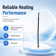 Hotend Ceramic Heater for Anycubic Kobra X 3D Printer 160mm 2 Pin Heating Element Replacement Precise Fit Easy Installation