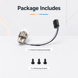 Hotend Heating Assembly for Bambu Lab A2L 3D Printer 300°C Precision Replacement Part Tool Free Hotend Swap Stable Heating