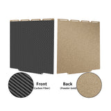 270*270mm Double Sided PET Carbon Fiber & Gold Textured PEI Spring Steel Build Plate  for Snapmaker U1 3D Printer