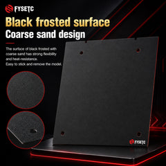 FYSETC Magnetic Sticker for Creality K1 MAX 317x312mm 1.5mm Thick Soft Magnetic Base Heat Resistant Strong Magnetic Hold 3D Printer Part