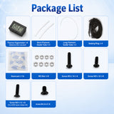 Filament Dry Box Hardware Kit for Flashforge AD5X Includes Hygrometer Desiccant Screws Seals PTFE Tubes 3D Print Frame Yourself