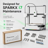 Spare Screws Kit for Creality SPARKX i7 3D Printer 7 Specs 34pcs M3 M2 ST3 Screw Assortment for  Repair Replacement