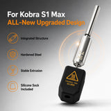 Integrated Hardened Steel Nozzle Kit for Anycubic Kobra S1 Max 3D Printer 0.25 0.4 0.6 0.8mm  Nozzle with Silicone Sock