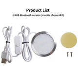 For Bambu Lab Multi-color Led Remote Control/Button/Mobile Phone Control Lighting Kit 3D Printing RGB Led Model