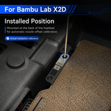 Nozzle Offset Calibration Sensor for Bambu Lab X2D 3D Printer