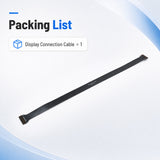 Display Connection Cable for Creality SPARKX I7 3D Printer FPC Ribbon Flex Cable  Gold Plated Contacts Touchscreen Replacement