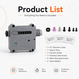 Filament Cutter for 3D Printer Mechanical Filament Tangle Protection
