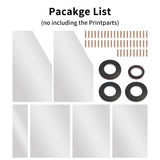 For Snapmaker U1 Top Cover Insulated and Dustproof Transparent Enclosure Upgraded 3D Printer Parts for Snapmaker U1